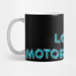 I Love Motor Sports - Turquoise Mug